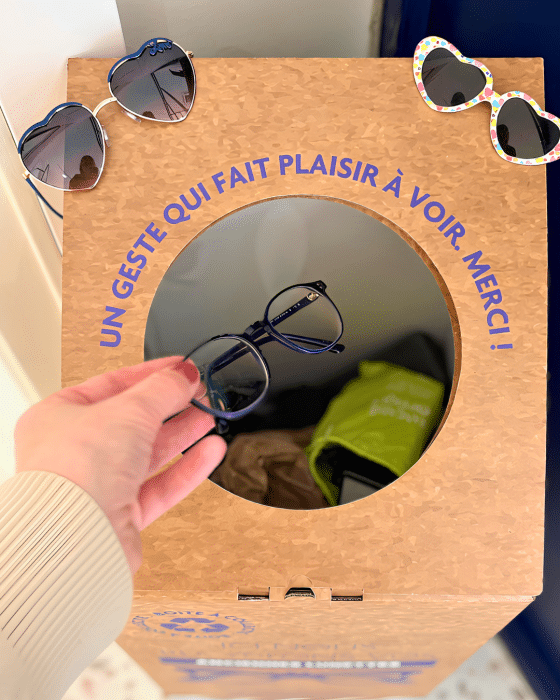 Vos anciennes lunettes valent 50€